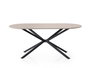 Hanah Home Aura - 3011 Mesa de comedor Moca claro